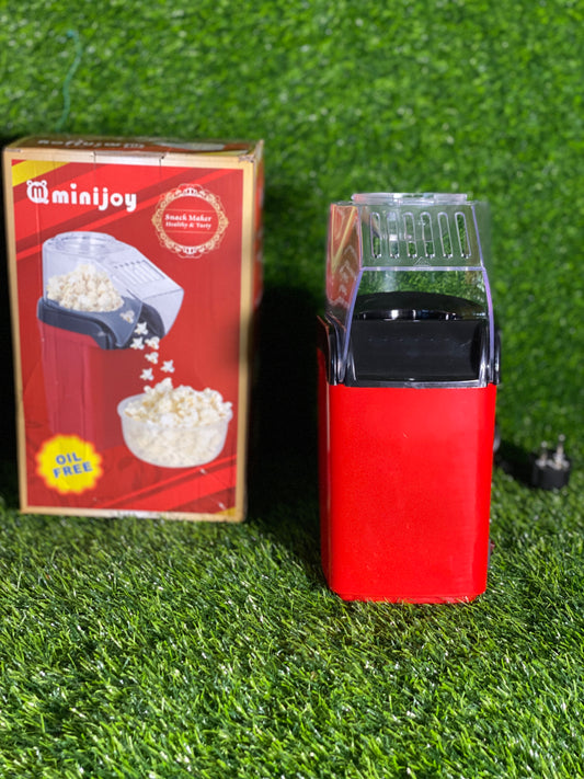 Electric Popcorn Maker | Oil free hot air fast Popcorn machine | Mini Portable air popping home use popper maker for kids