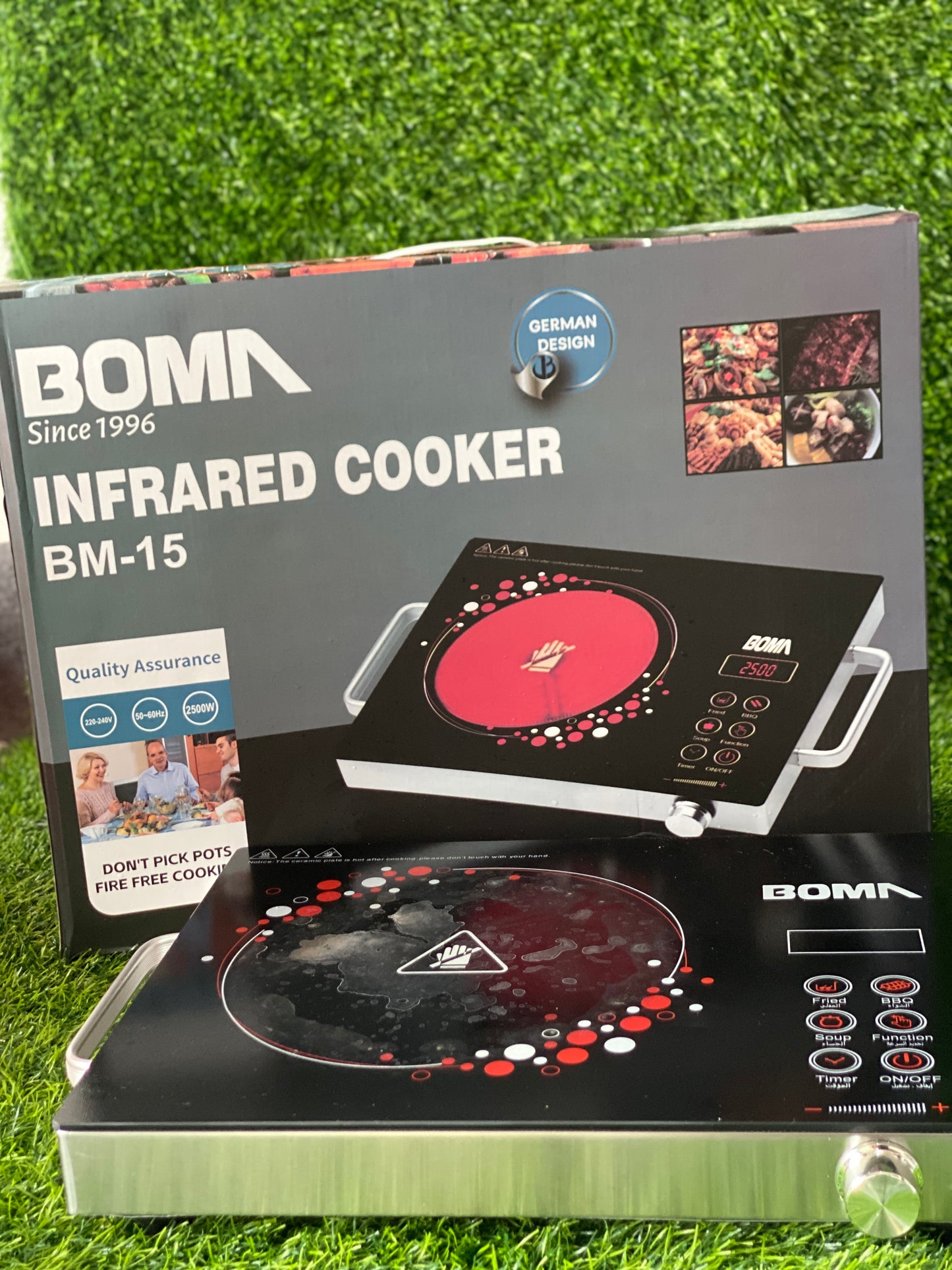 Germany BOMA Universal Infrared Cooker 2500w