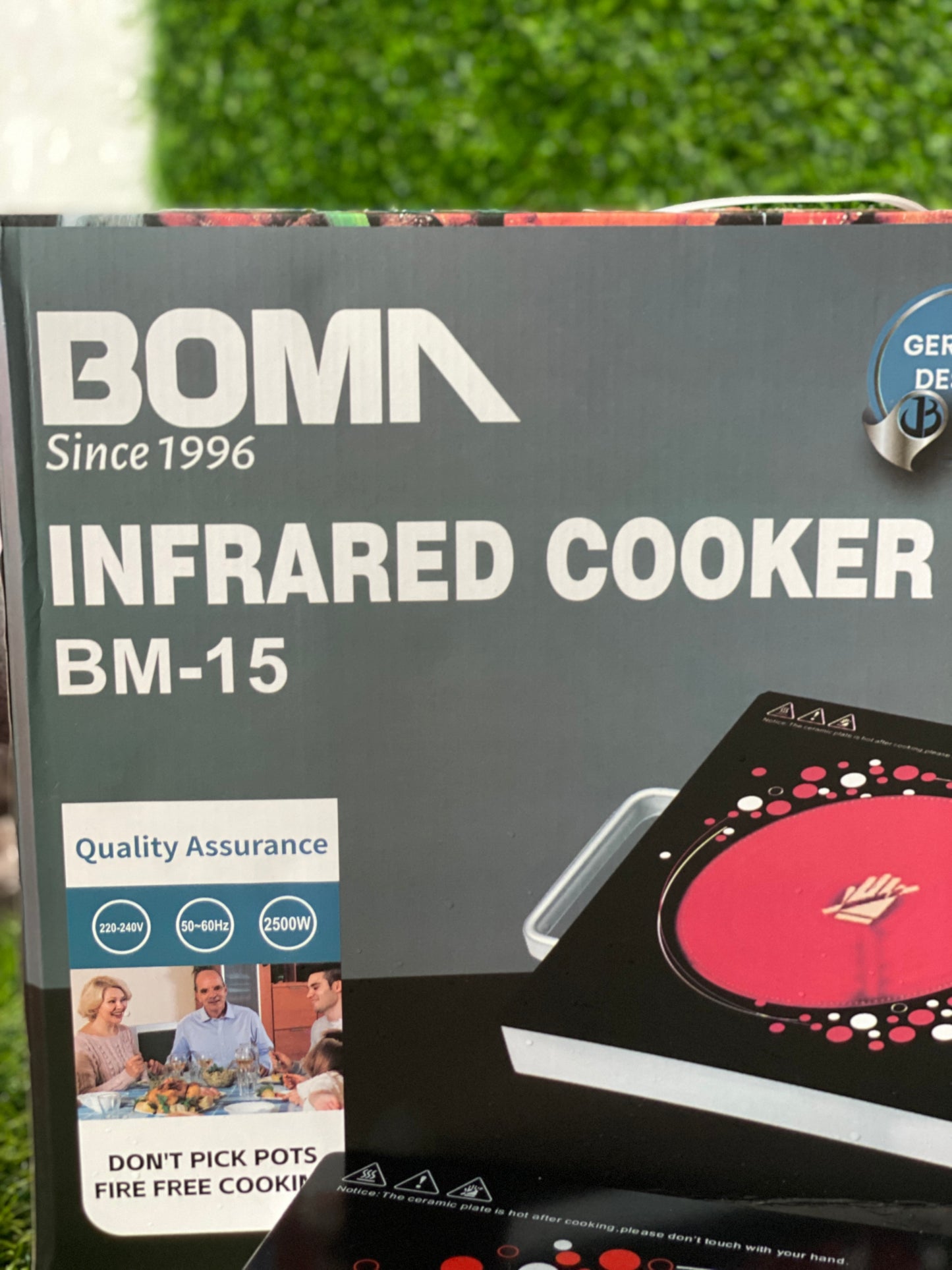 Germany BOMA Universal Infrared Cooker 2500w
