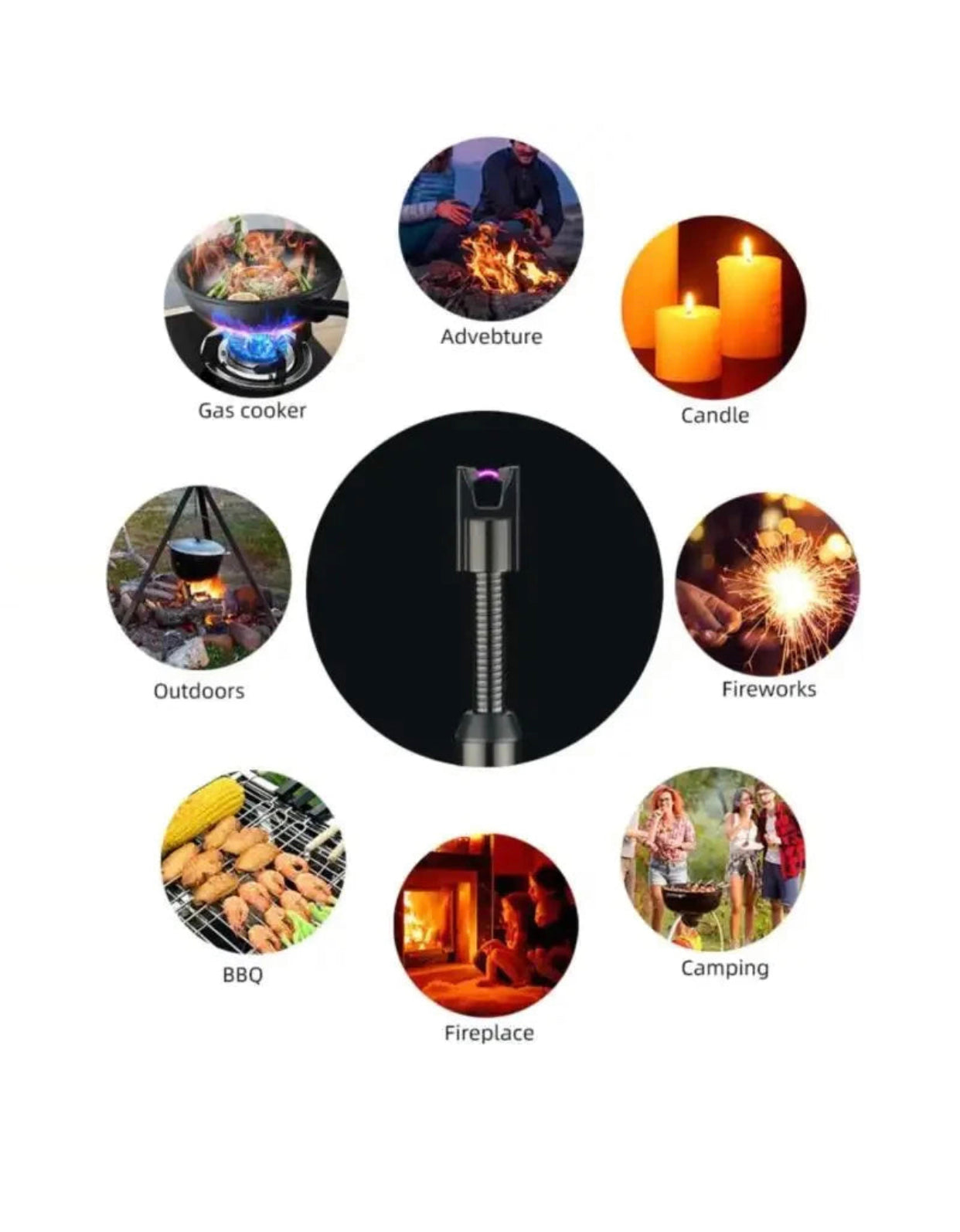 Chargeable Flexible Electric Lighter IEL-2000