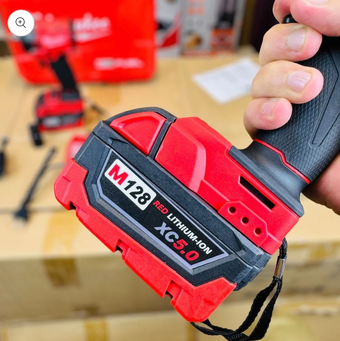 Milwaukee M128 2-in-1 Combo Kit Professional Drill & Impact Set – Long Backup, High Torque