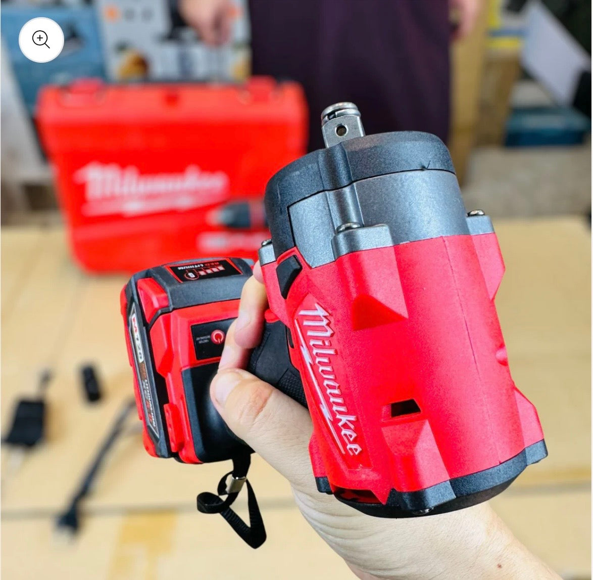 Milwaukee M128 2-in-1 Combo Kit Professional Drill & Impact Set – Long Backup, High Torque