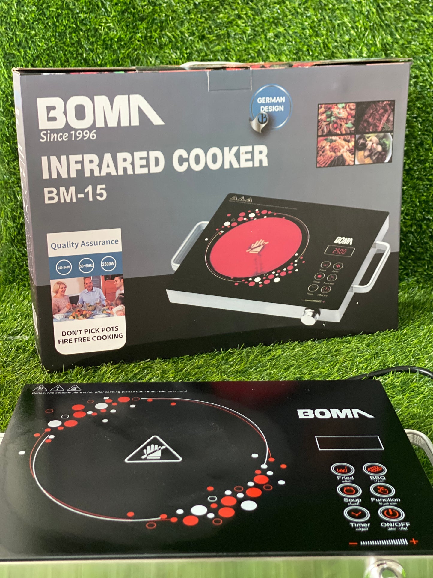 Germany BOMA Universal Infrared Cooker 2500w