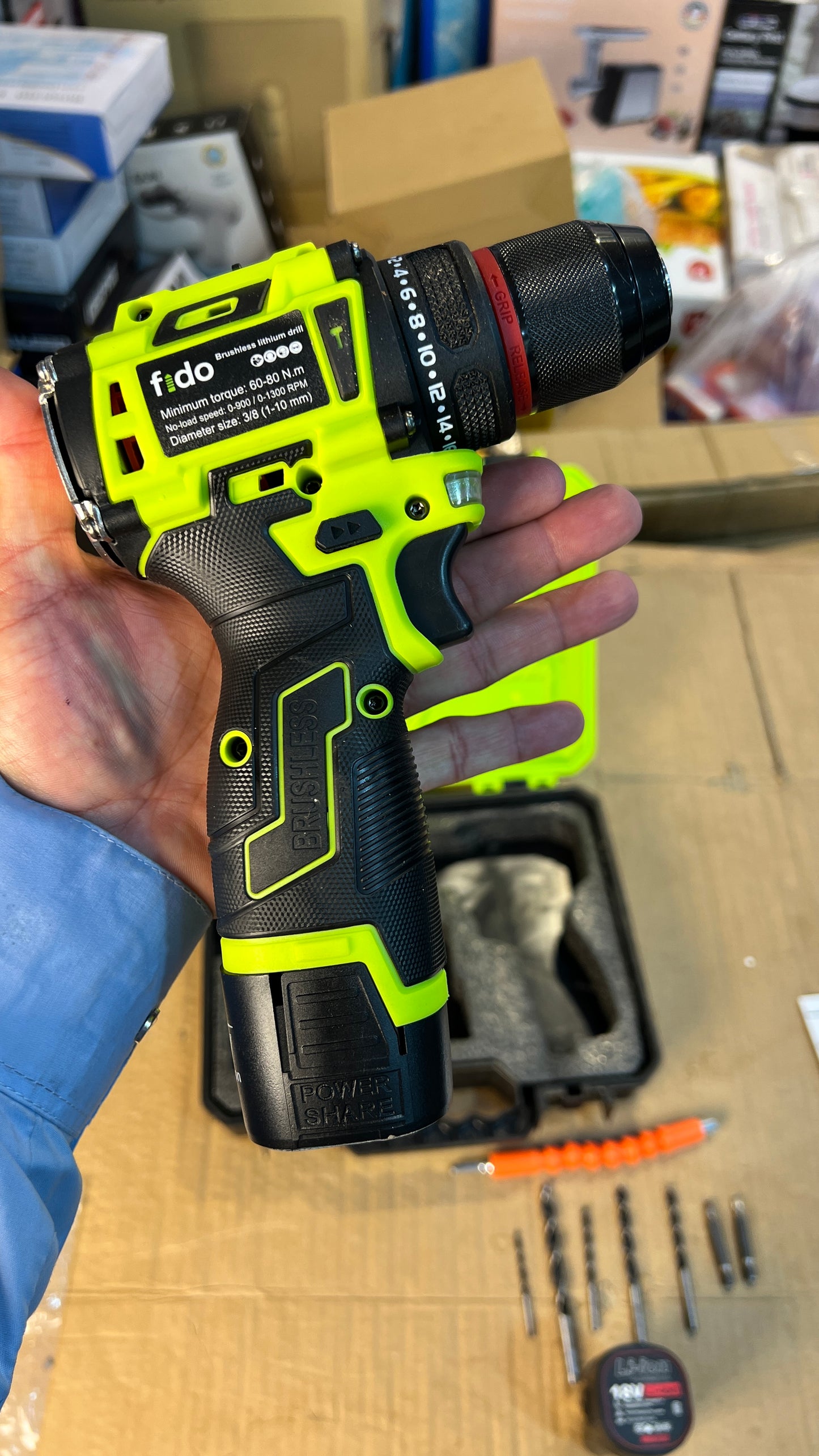FIDO brushless Tighter Drill