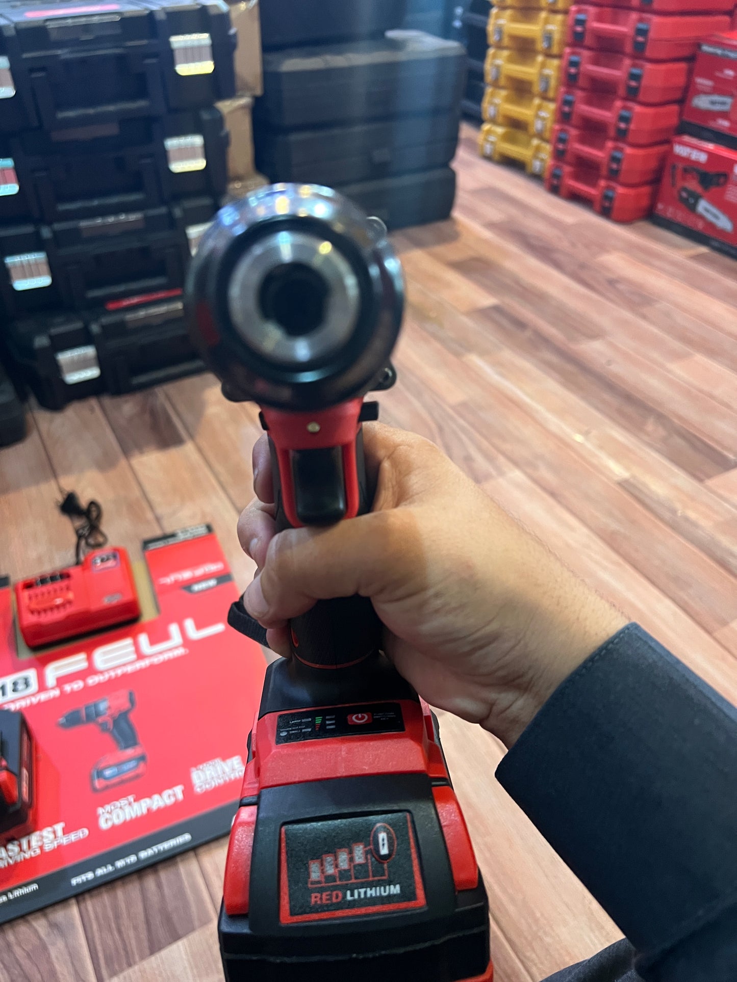 USA MILWAUKEE DRILL SET