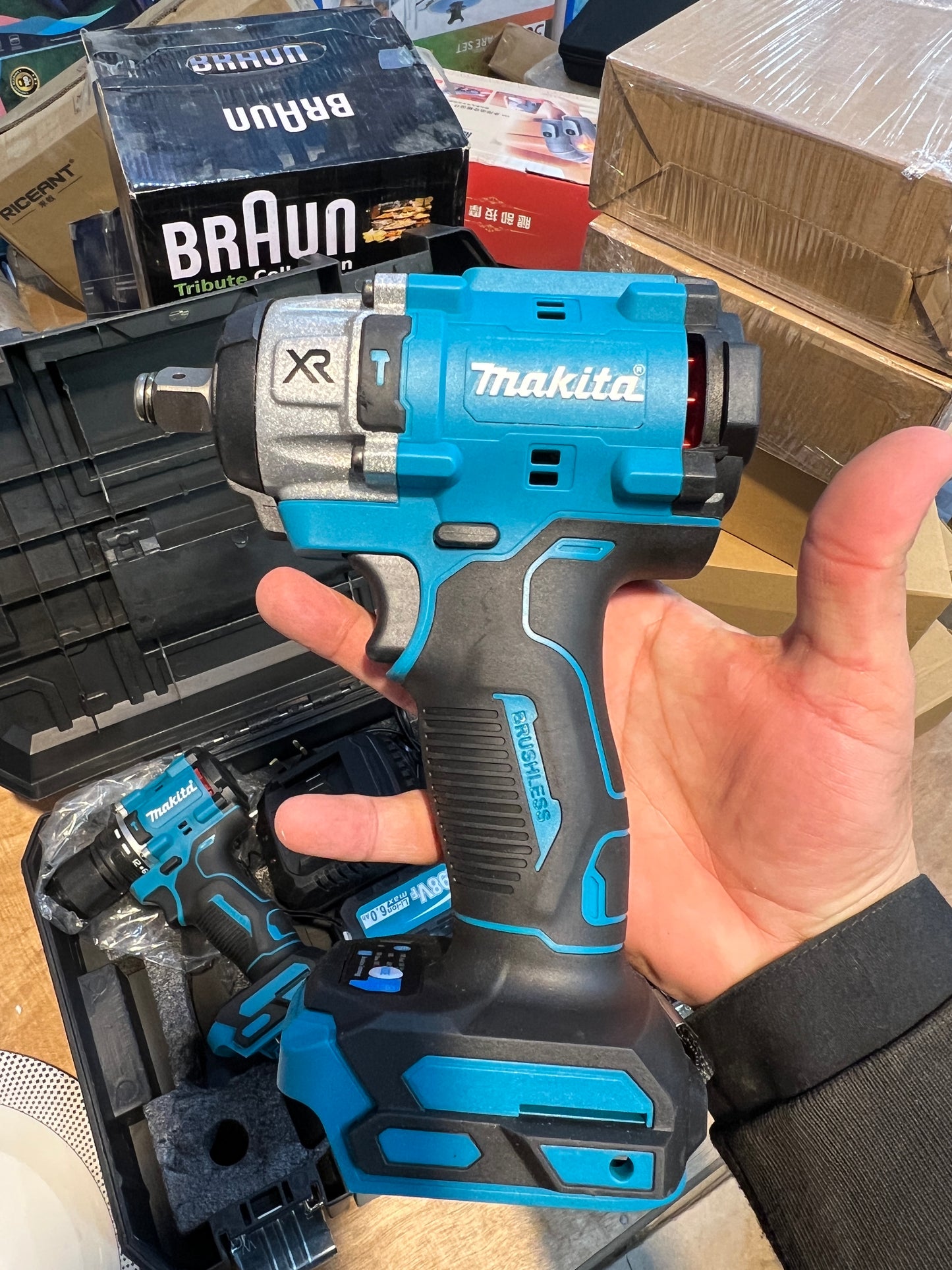 Makita 2in1 laat drill / impact range