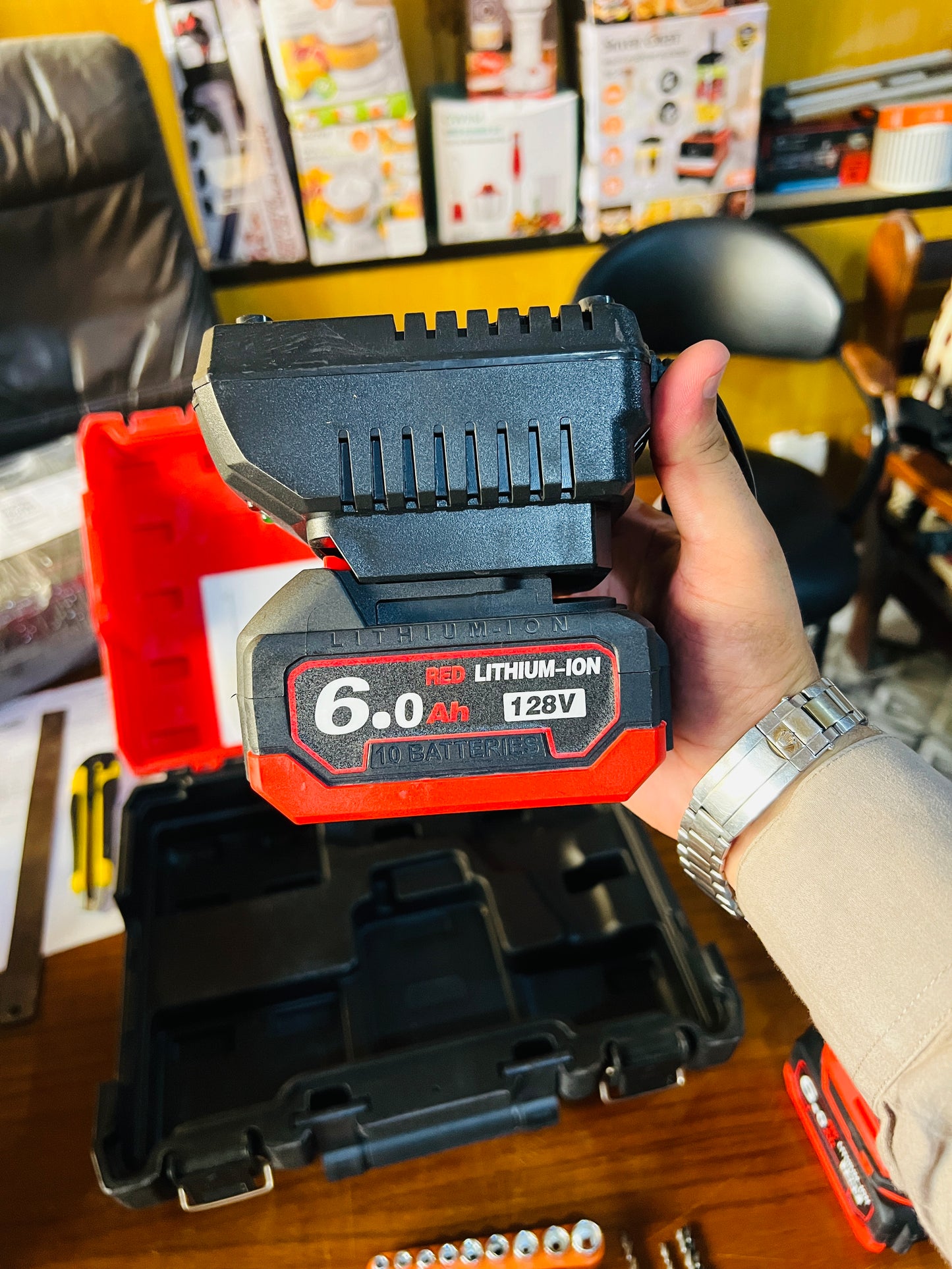 MILWAUKEE 128v commercial FUEL Hammer Drill & Driver