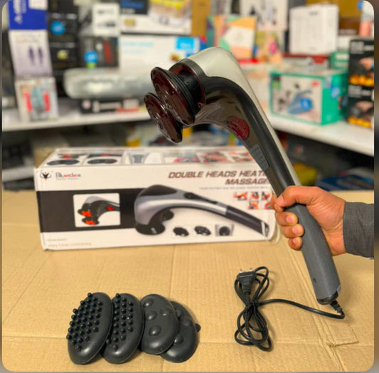 Double Head Full Body Massager Best Quality -  Full Body Hand Held Double Headed Massage Machine