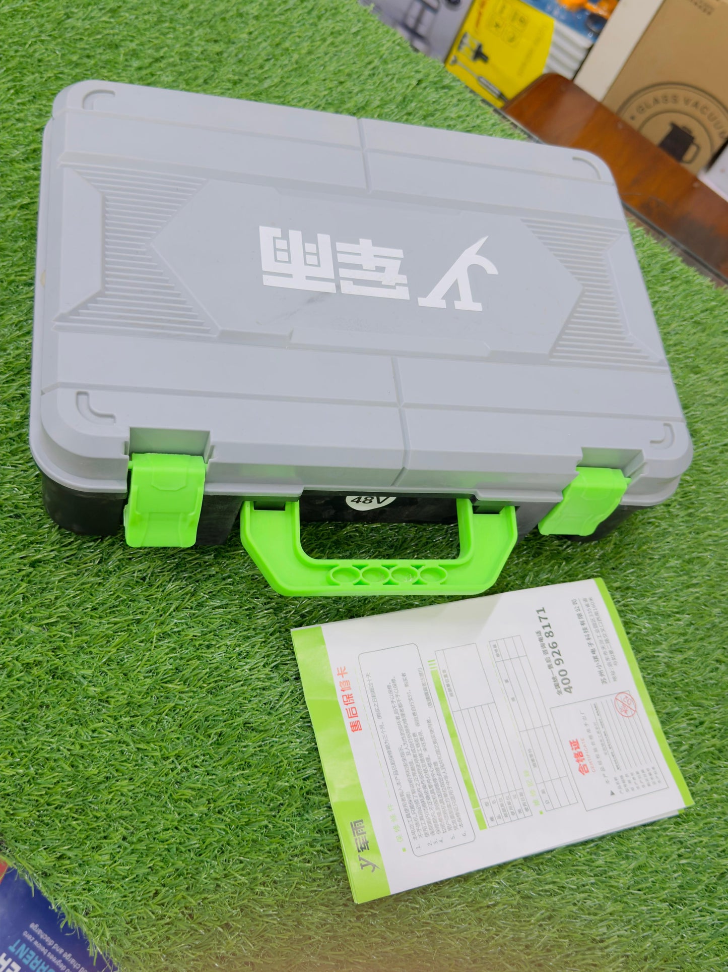 Japanese Lott imported 48v drill machine tools box