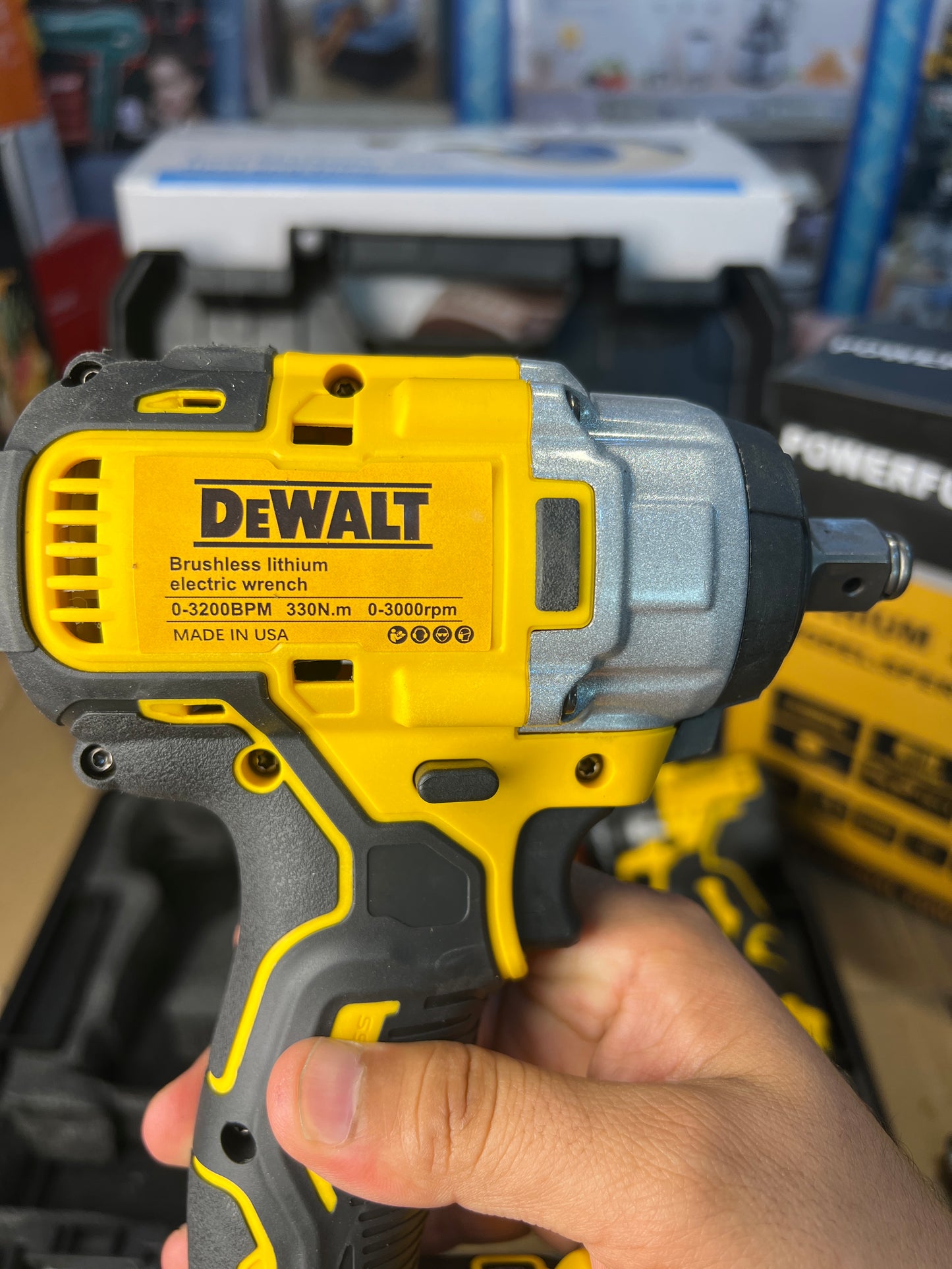 DeWalt 328V XR Drill & Impact Wrench Set | Dual Battery Power Tool Kit