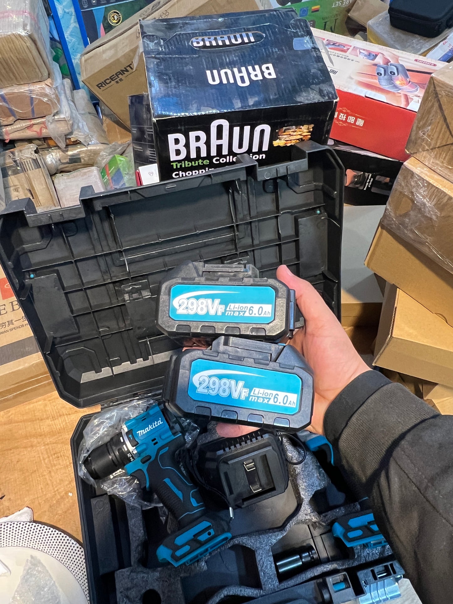 Makita 2in1 laat drill / impact range