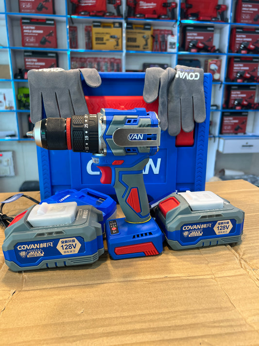 🔧 Covan Rechargeable Drill – Powerful 128V Heavy Duty