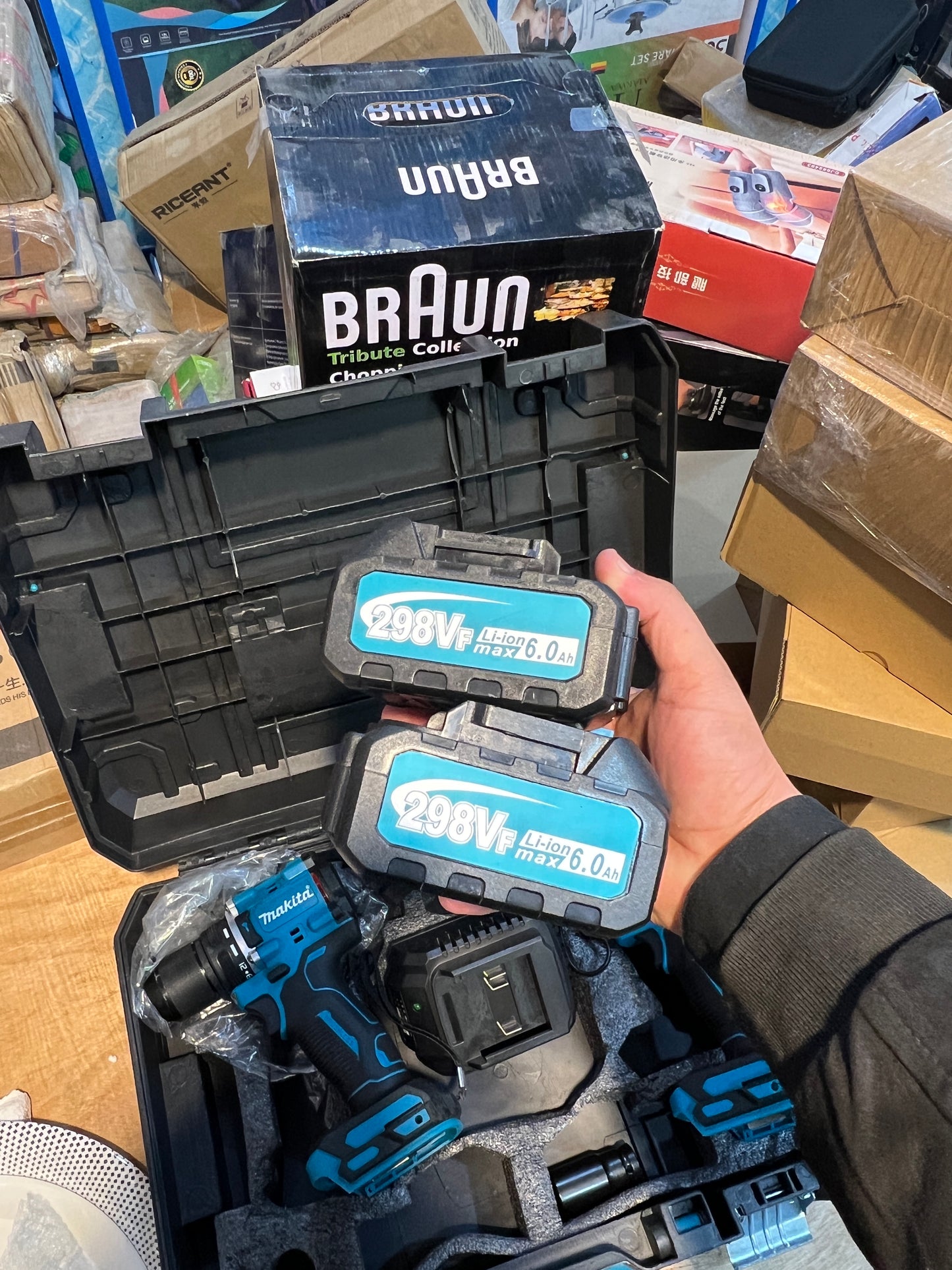 Makita 2in1 laat drill / impact range