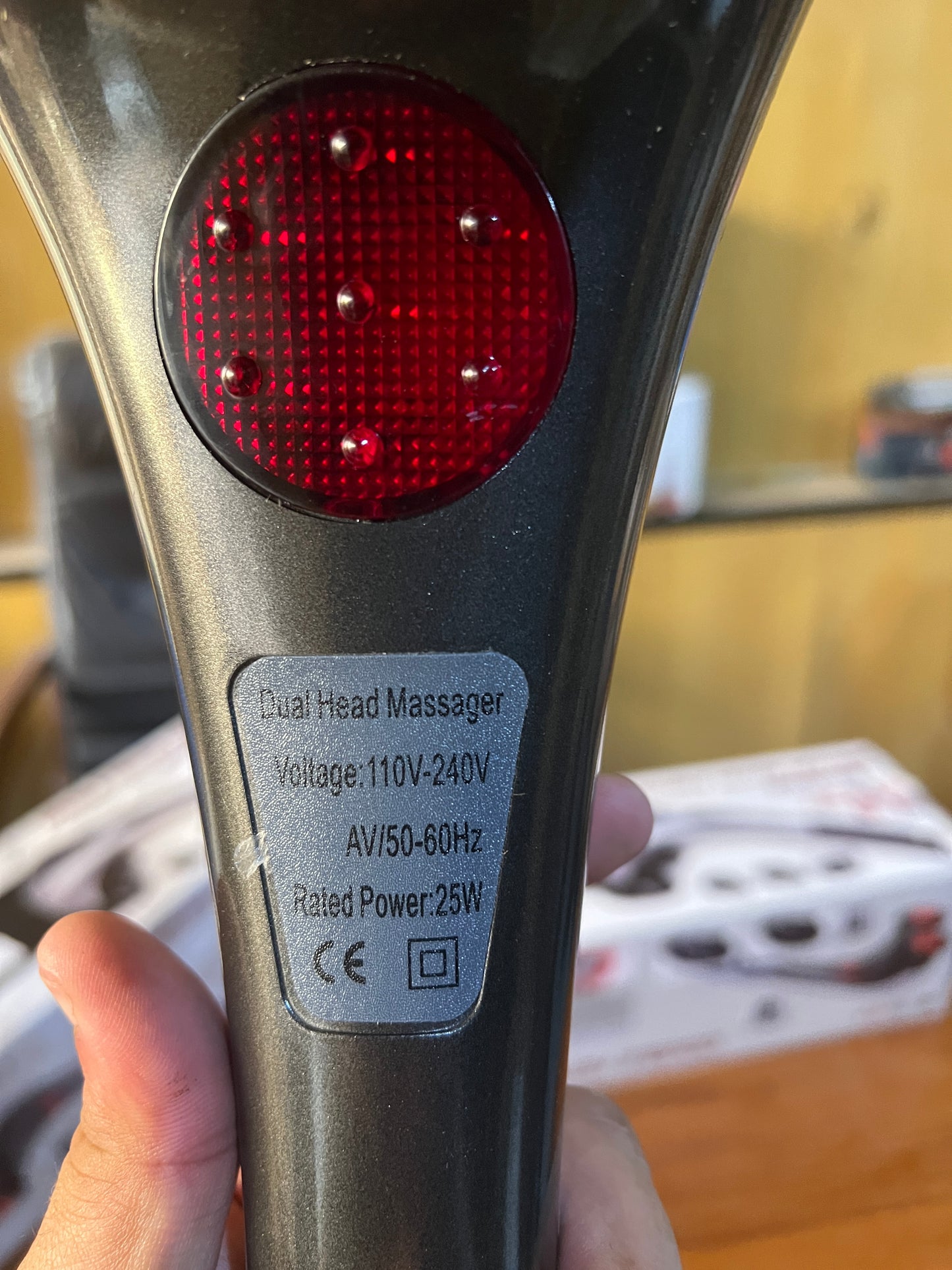 Double Head Full Body Massager Best Quality -  Full Body Hand Held Double Headed Massage Machine