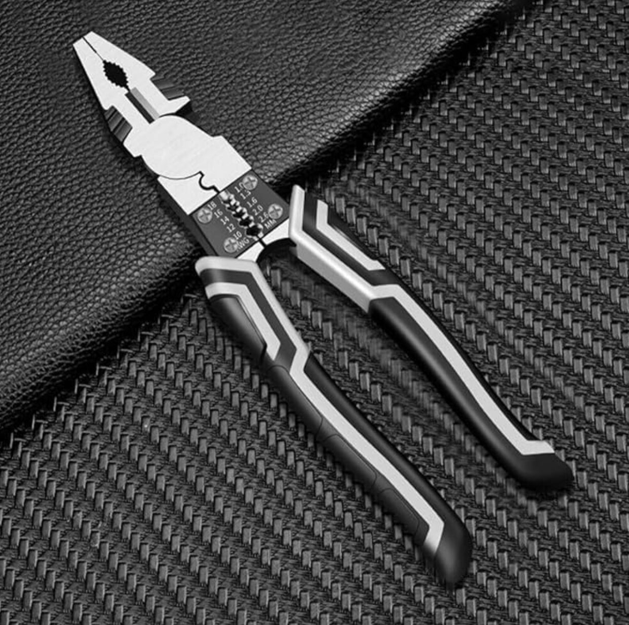 7 In 1 Multipurpose Lineman Plier With Gripping, Wrench, Cutter, Crimping & Wire Stripper Fuction