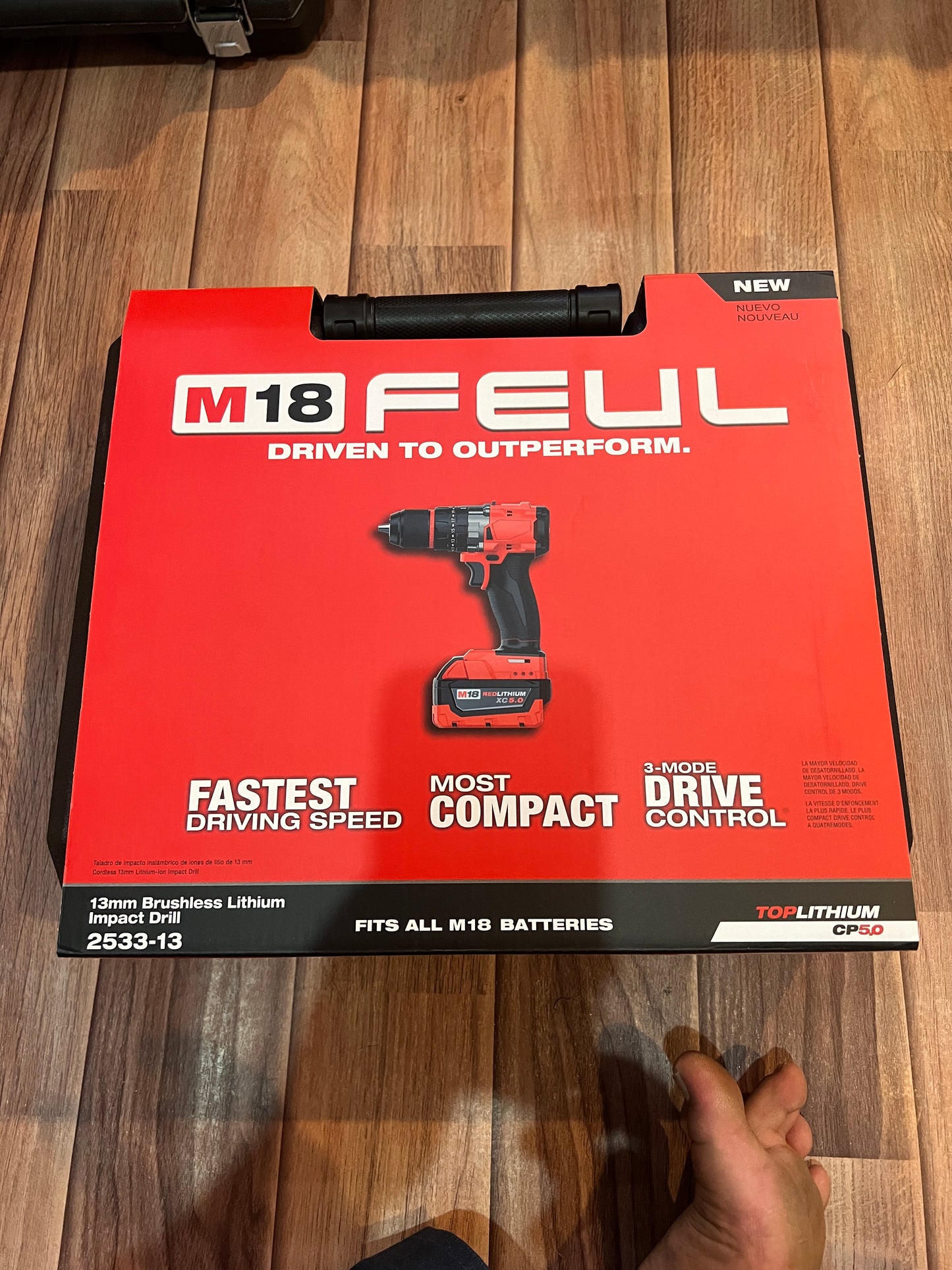 USA MILWAUKEE DRILL SET