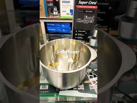 GERMANY Imported 5L SUPER CREST brand Meat and Vegetable Chopper LOT IMPORTED